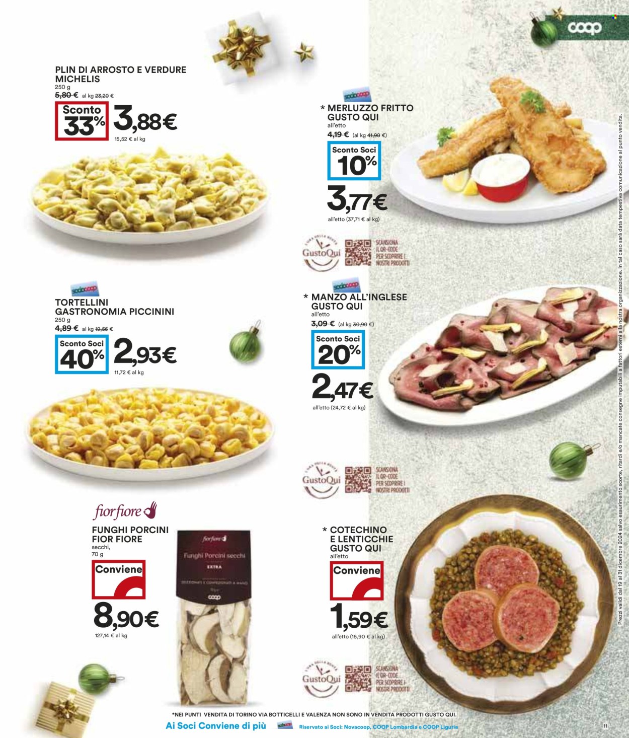 Volantino Coop - 19/12/2024 - 31/12/2024. Pagina 1