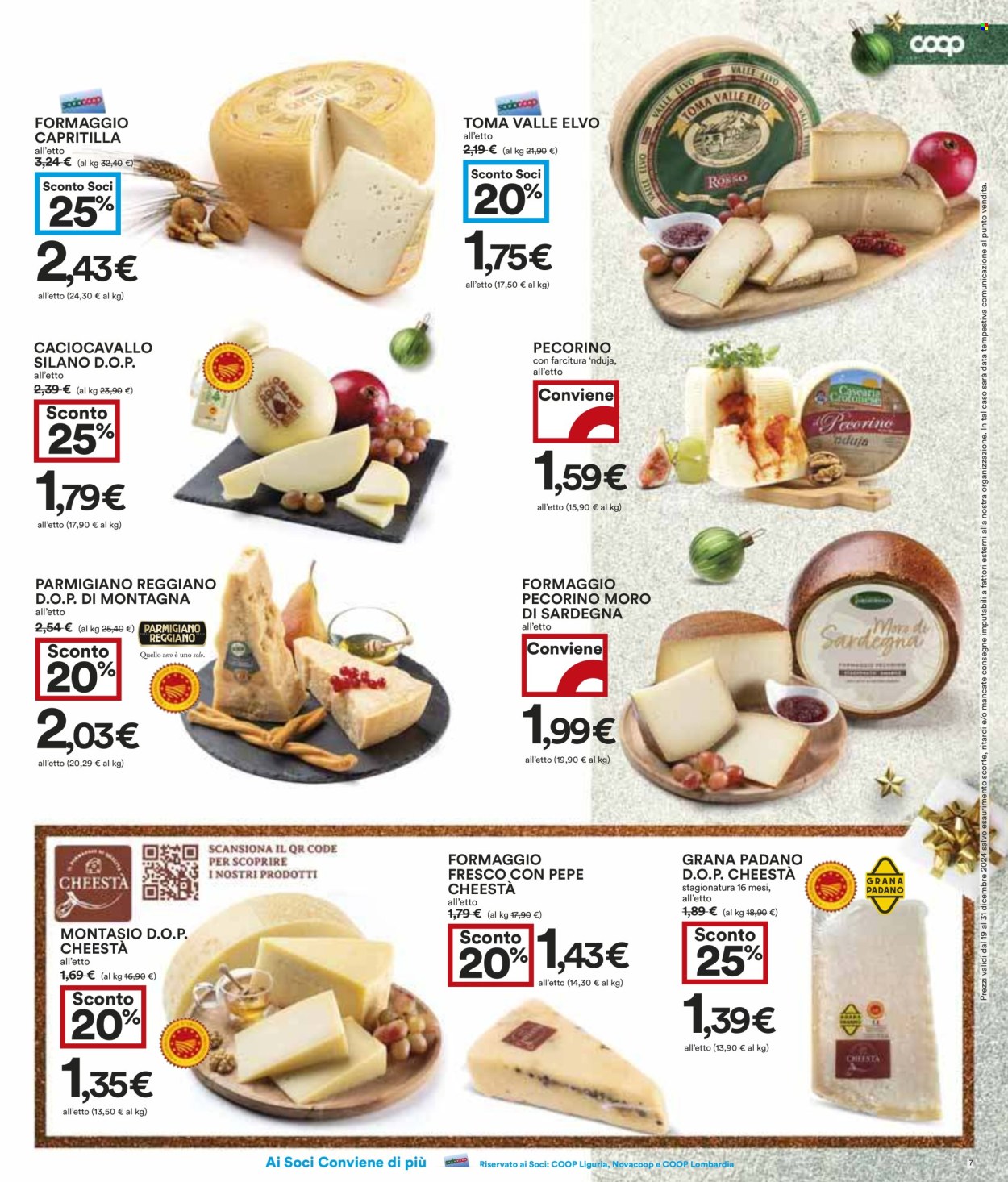 Volantino Coop - 19/12/2024 - 31/12/2024. Pagina 1