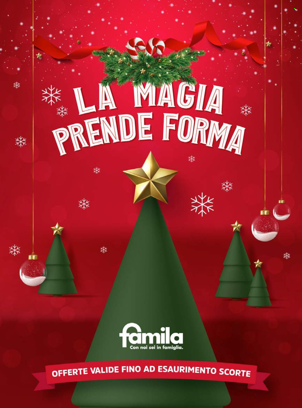 Volantino Famila - 18/12/2024 - 2/1/2025. Pagina 1