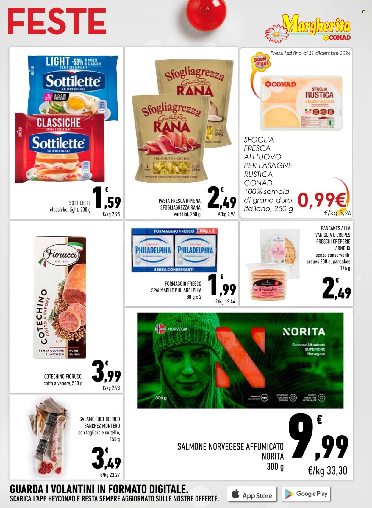 Volantino Margherita Conad - 13/12/2024 - 24/12/2024. Pagina 1