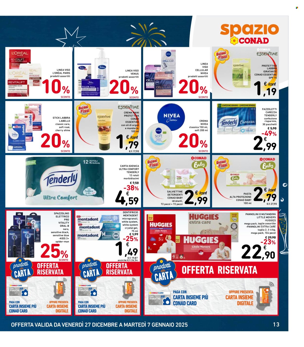 Volantino Spazio Conad - 27/12/2024 - 7/1/2025. Pagina 1