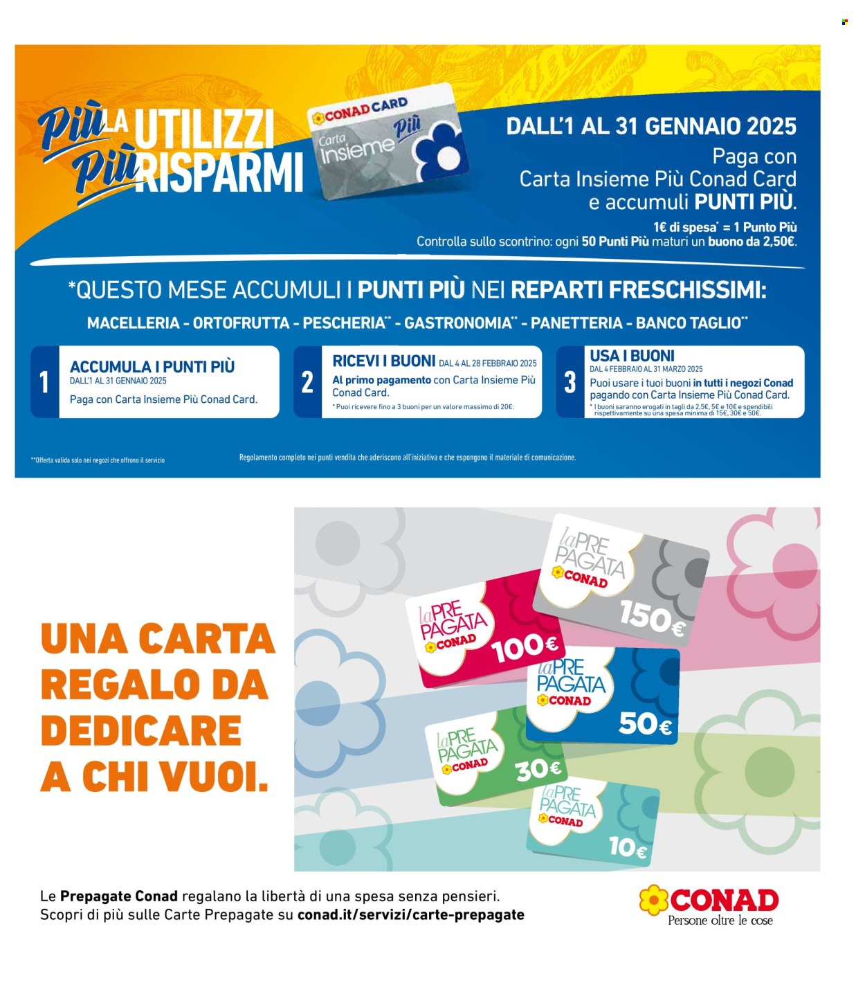 Volantino Spazio Conad - 27/12/2024 - 7/1/2025. Pagina 1