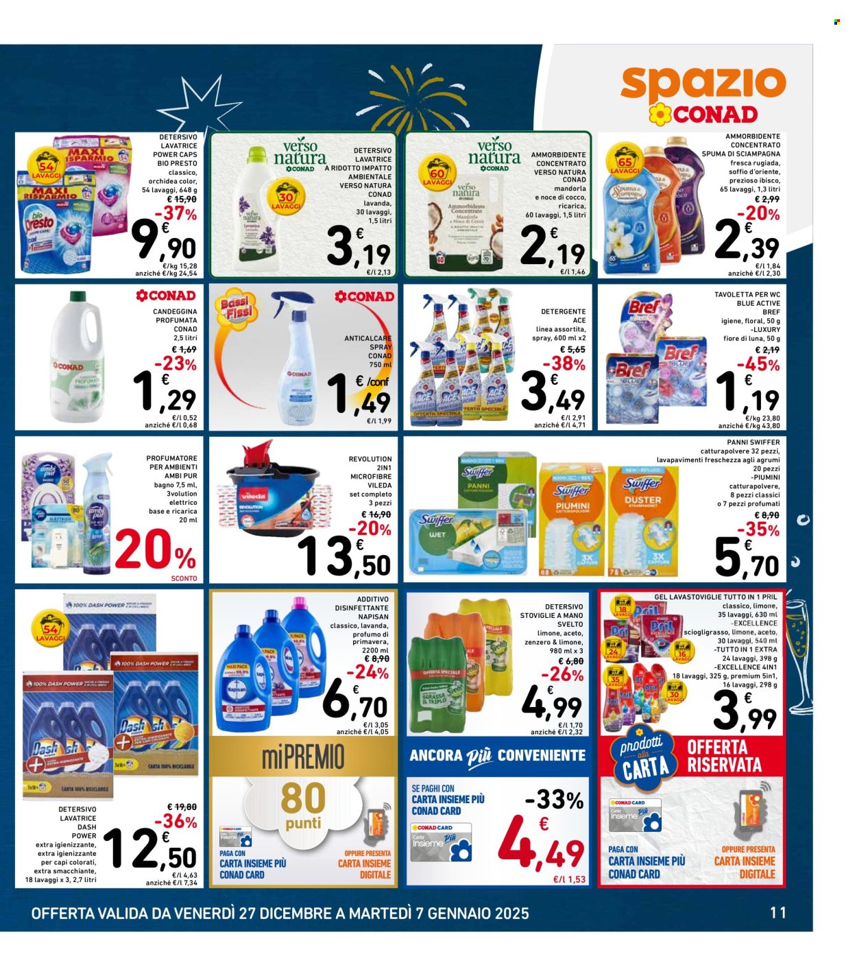 Volantino Spazio Conad - 27/12/2024 - 7/1/2025. Pagina 1