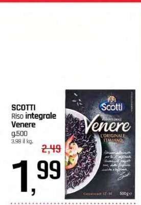 SCOTTI Riso integrale Venere