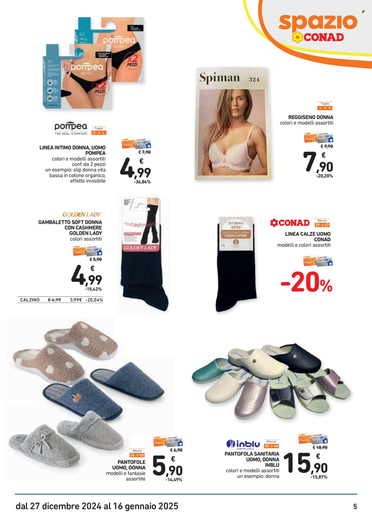 Volantino Spazio Conad - 27/12/2024 - 16/1/2025. Pagina 1