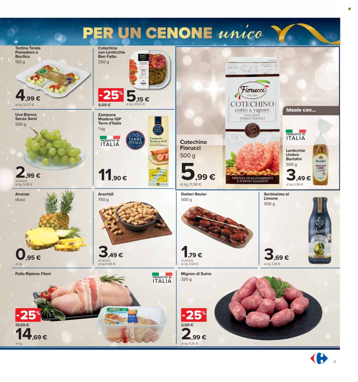 Volantino Carrefour - 27/12/2024 - 2/1/2025. Pagina 1