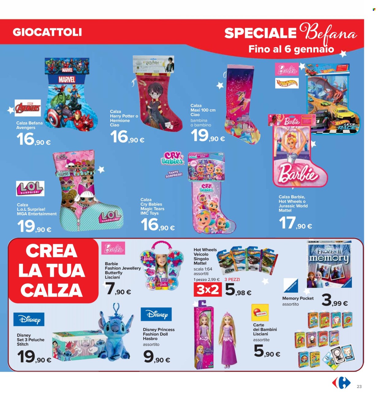 Volantino Carrefour - 27/12/2024 - 2/1/2025. Pagina 1