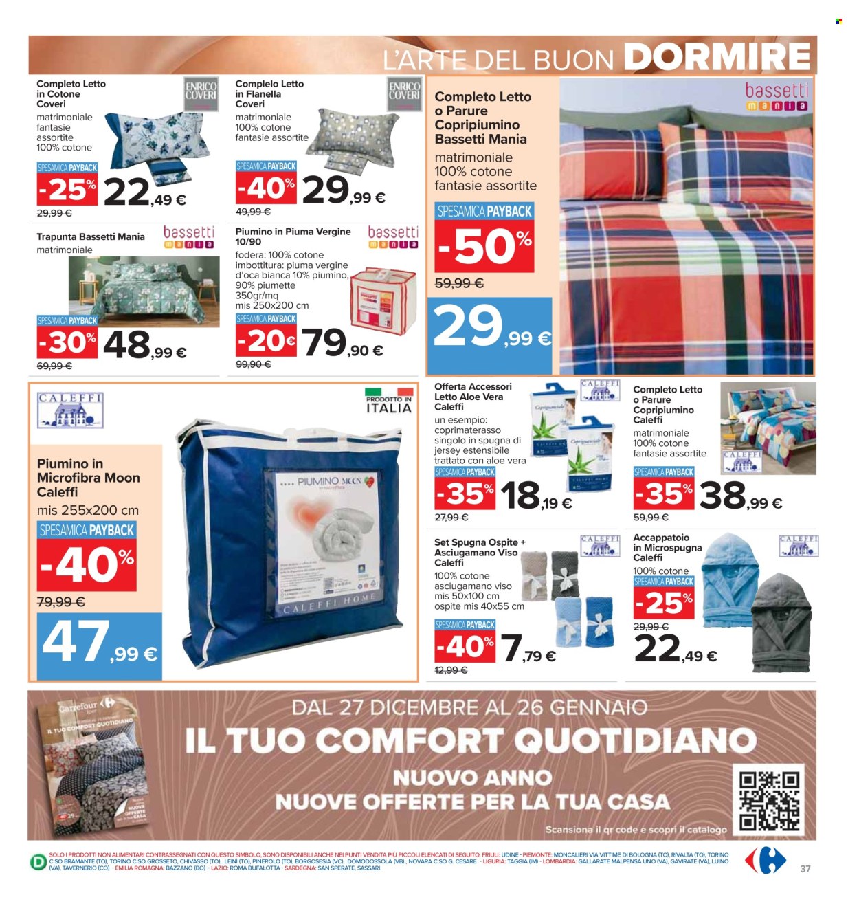 Volantino Carrefour - 27/12/2024 - 2/1/2025. Pagina 1