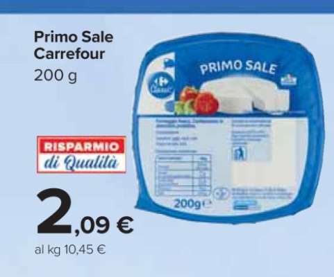 Primo Sale Carrefour