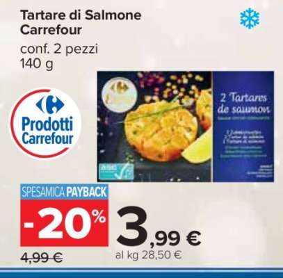 Tartare di Salmone Carrefour