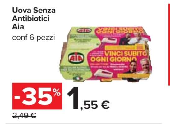 Uova Senza Antibiotici Aia