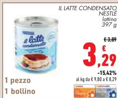 IL LATTE CONDENSATO NESTLÉ