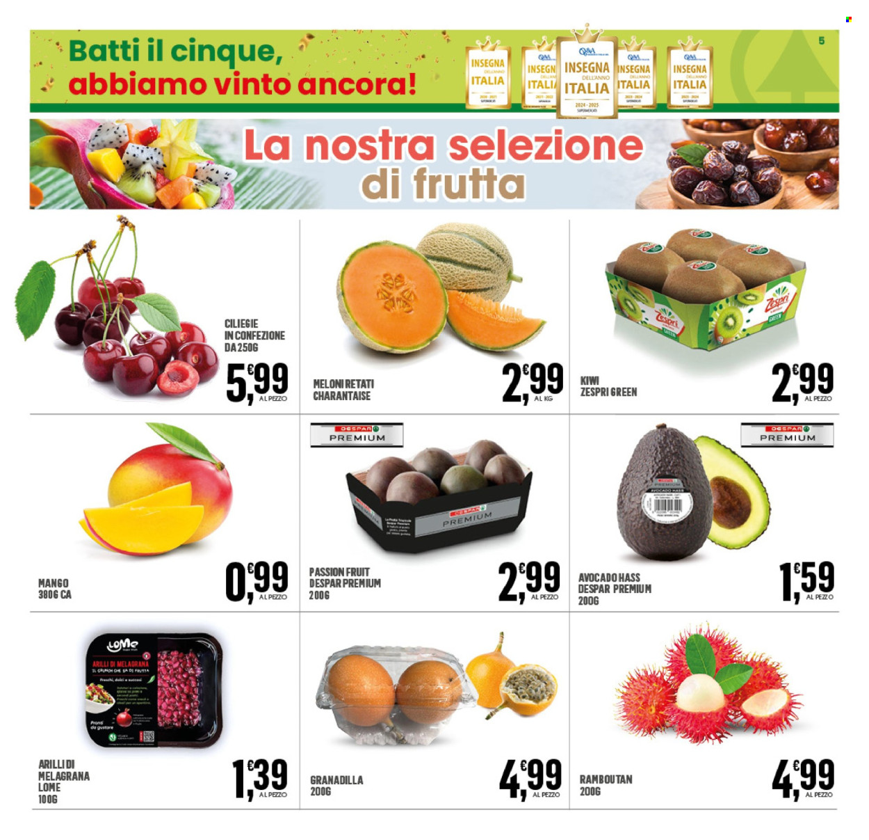 Volantino Eurospar - 27/12/2024 - 5/1/2025. Pagina 1