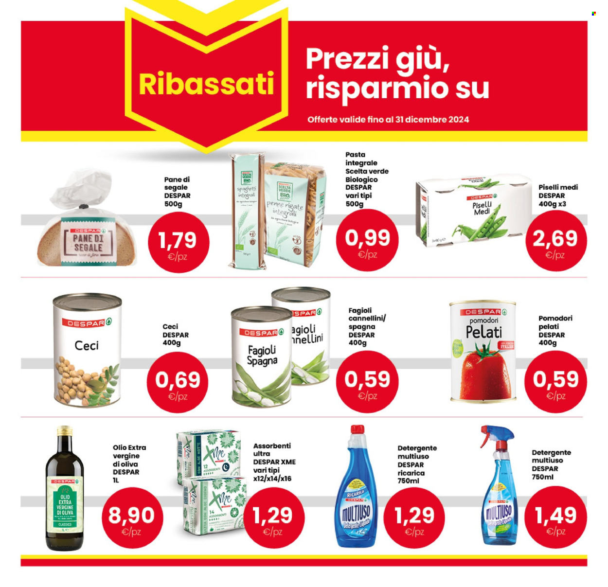 Volantino Eurospar - 27/12/2024 - 5/1/2025. Pagina 1