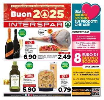 Volantino Interspar - 27/12/2024 - 5/1/2025.