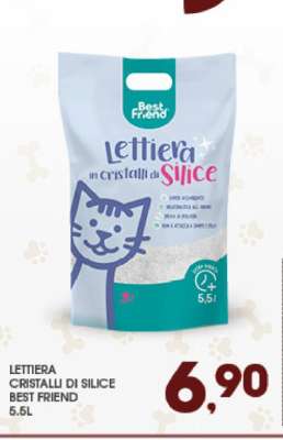 LETTIERA CRISTALLI DI SILICE BEST FRIEND