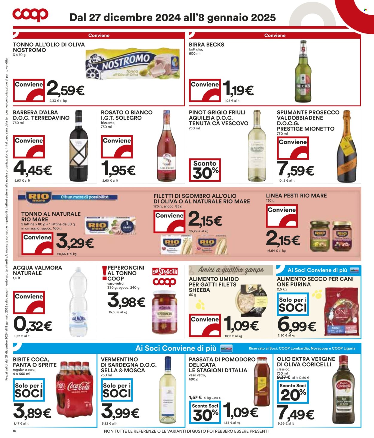 Volantino Coop - 27/12/2024 - 8/1/2025. Pagina 1