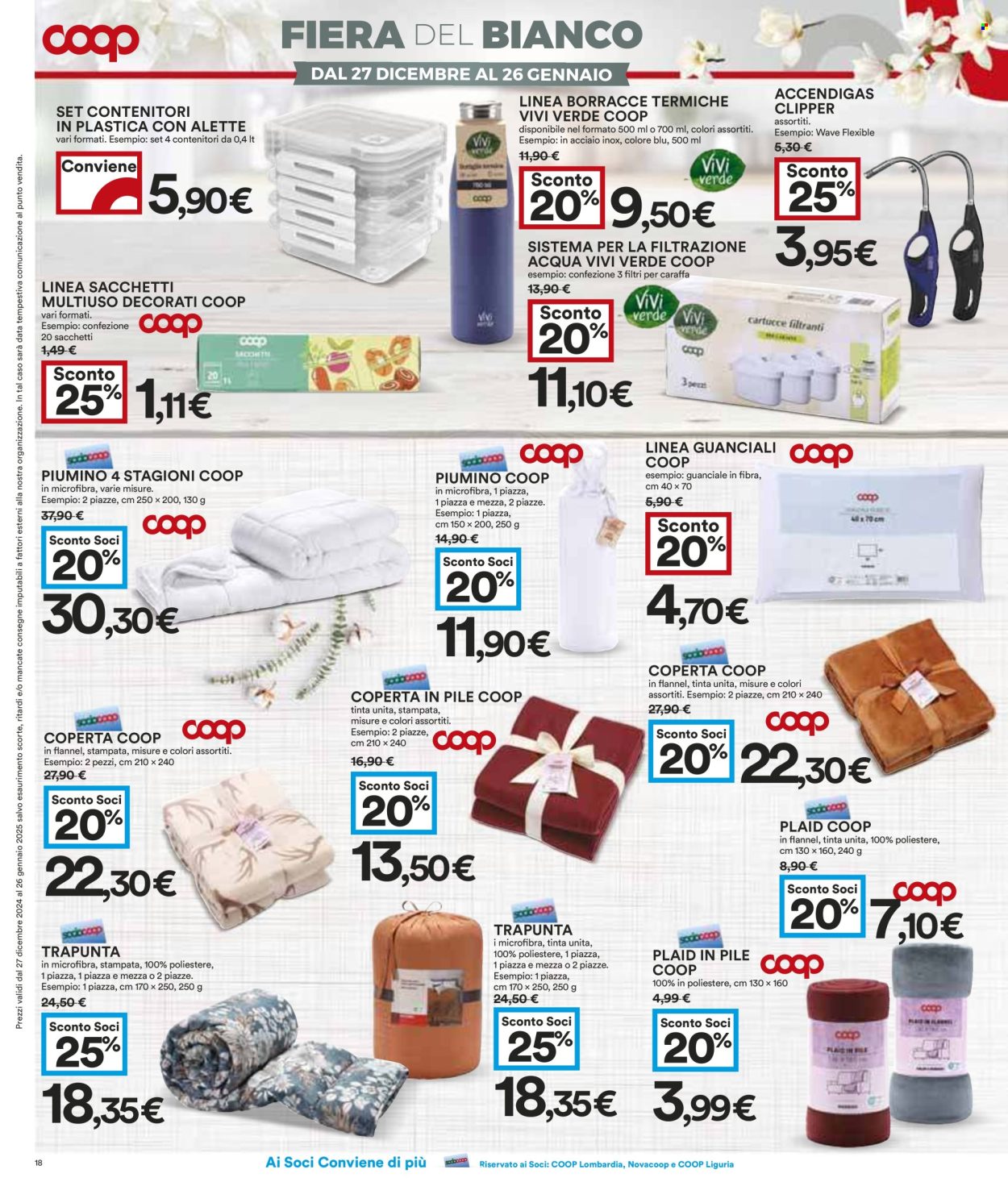 Volantino Coop - 27/12/2024 - 8/1/2025. Pagina 1