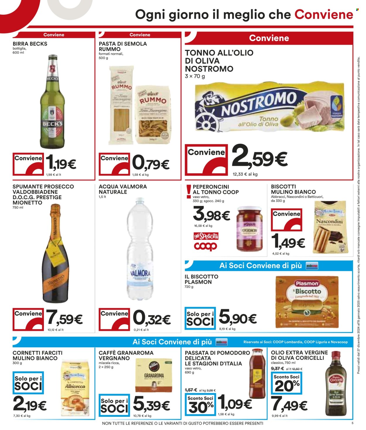 Volantino Coop - 27/12/2024 - 8/1/2025. Pagina 1