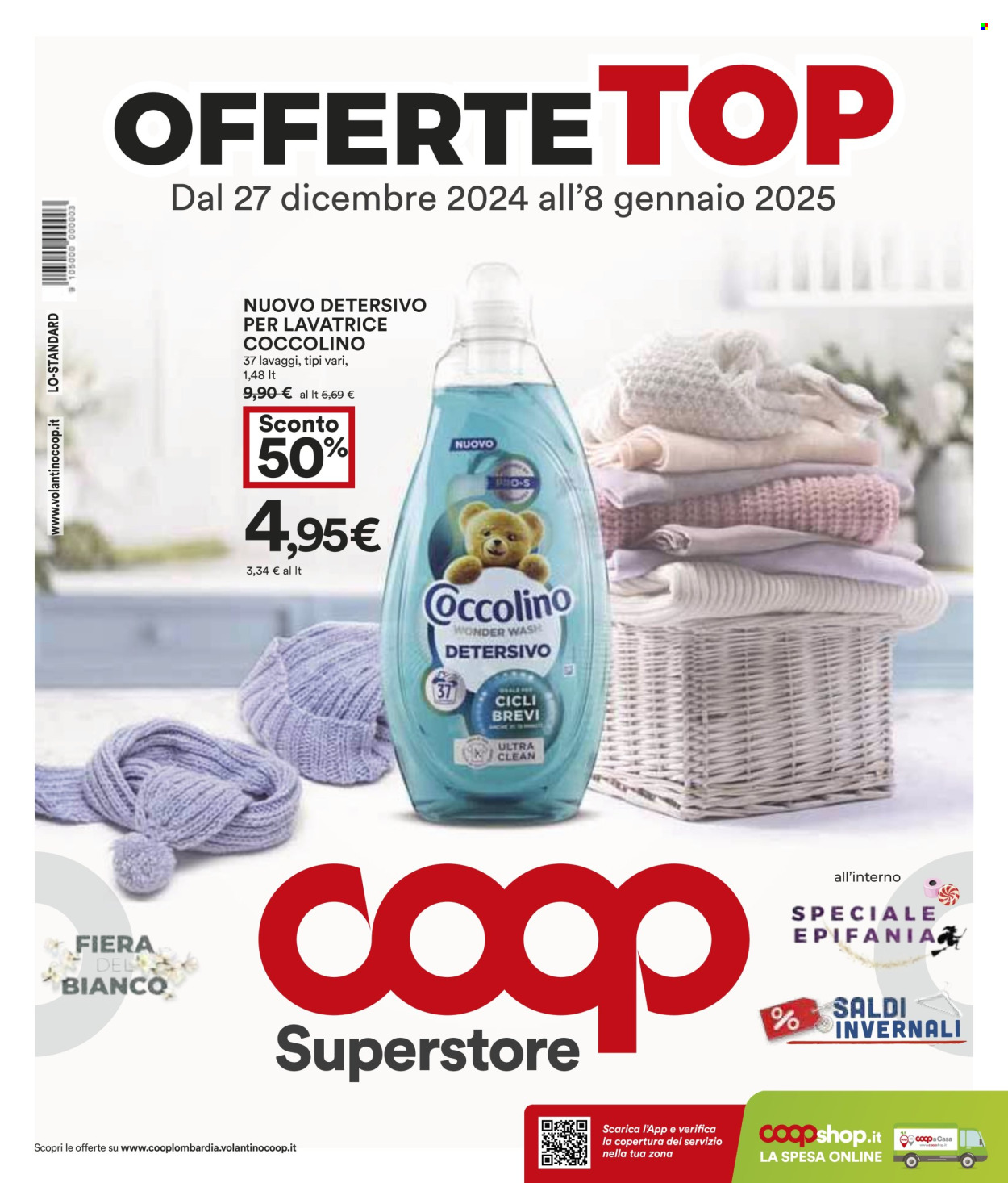 Volantino Coop - 27/12/2024 - 8/1/2025. Pagina 1