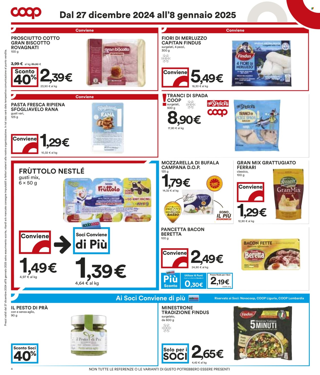 Volantino Coop - 27/12/2024 - 8/1/2025. Pagina 1