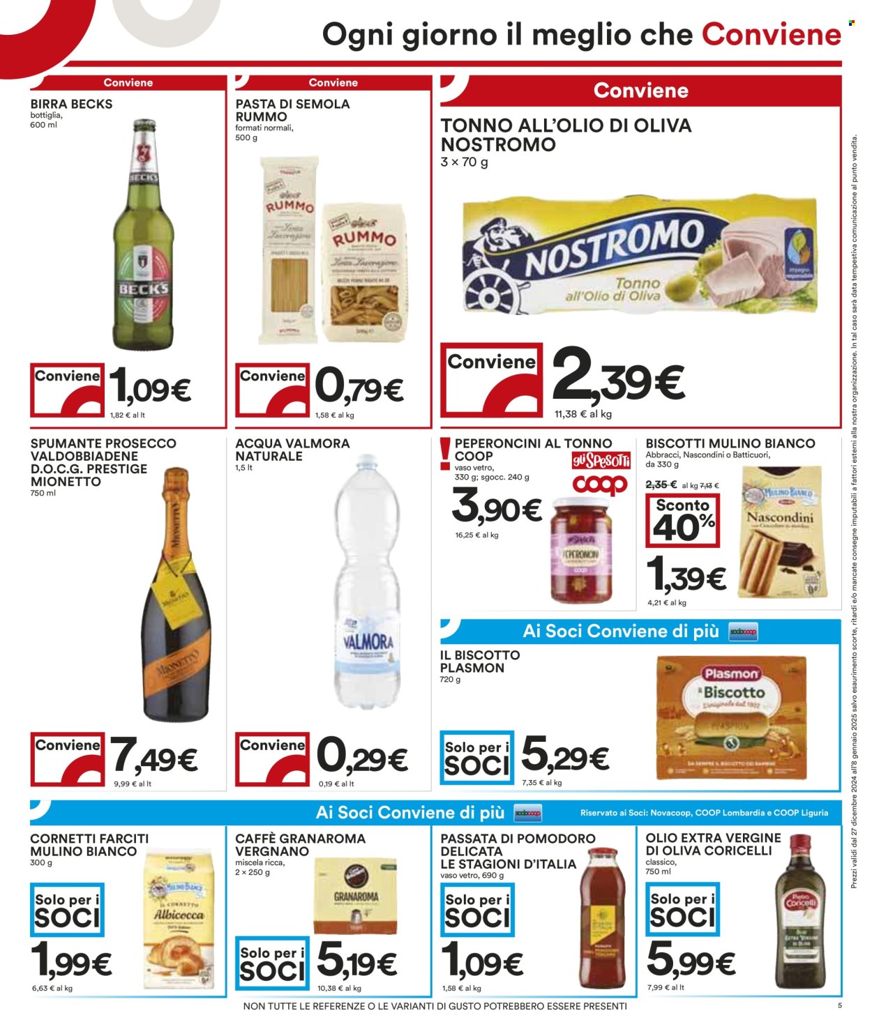 Volantino Coop - 27/12/2024 - 8/1/2025. Pagina 1