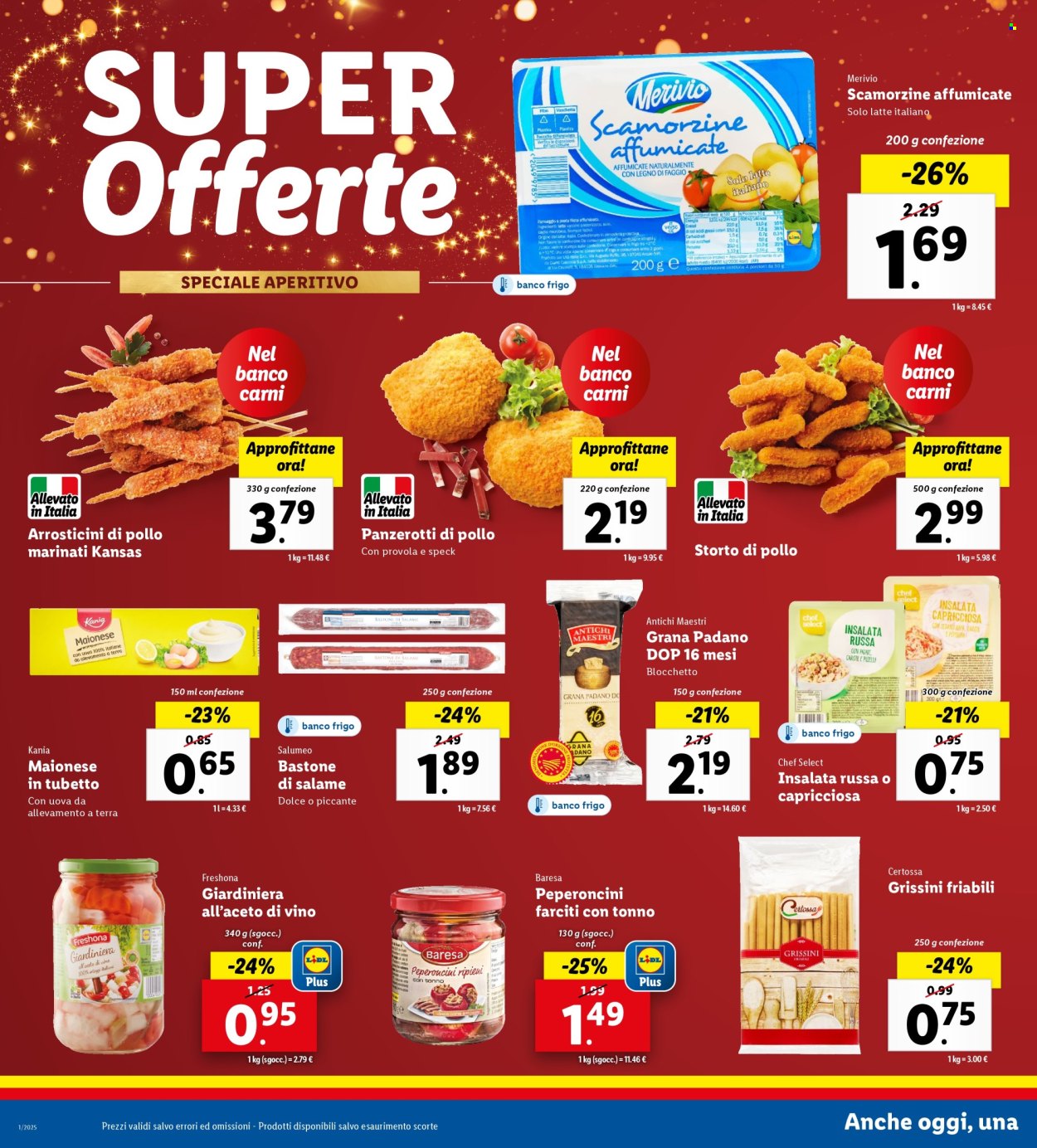 Volantino Lidl - 29/12/2024 - 5/1/2025. Pagina 1