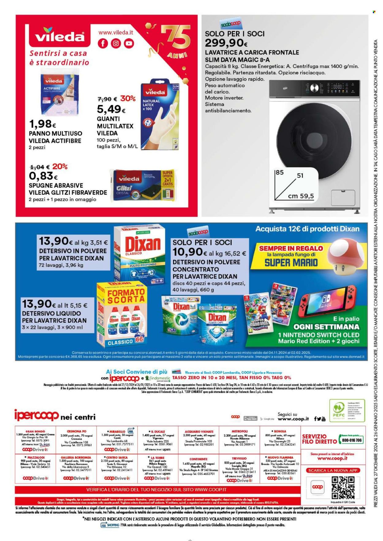 Volantino Coop - 27/12/2024 - 26/1/2025. Pagina 1