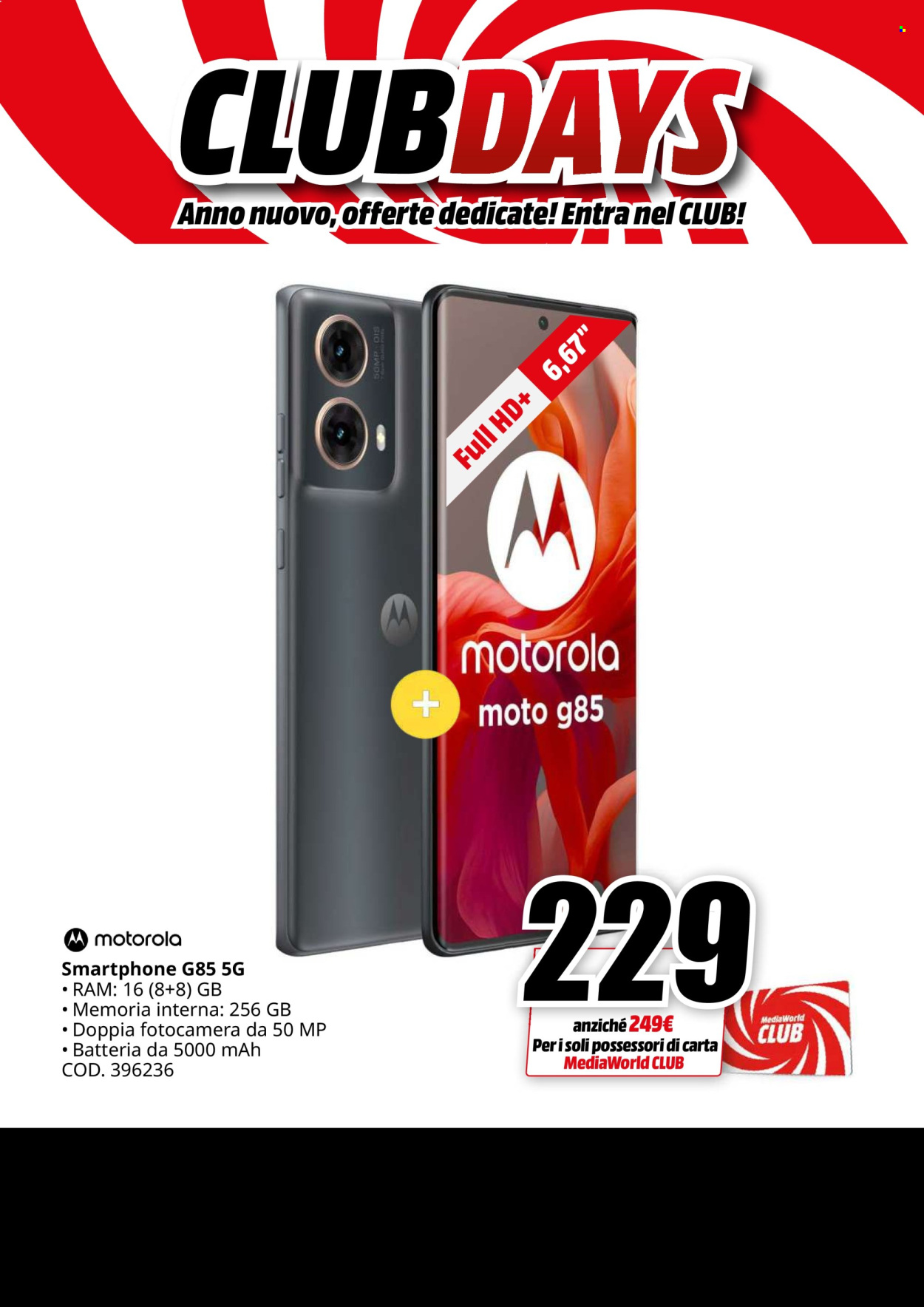 Volantino MediaWorld - 26/12/2024 - 3/1/2025. Pagina 1