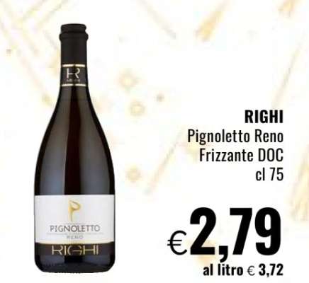 RIGHI Pignoletto Reno Frizzante DOC