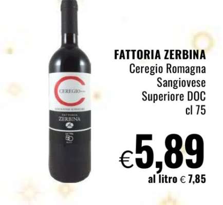 FATTORIA ZERBINA Ceregio Romagna Sangiovese Superiore DOC