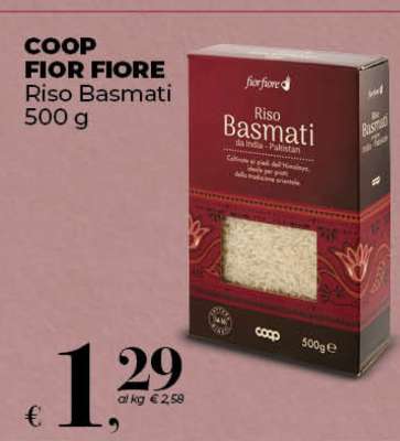 COOP FIOR FIORE Riso Basmati