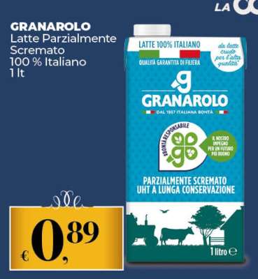 GRANAROLO Latte Parzialmente Scremato