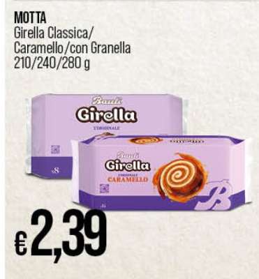 MOTTA Girella Classica/Caramello/con Granella