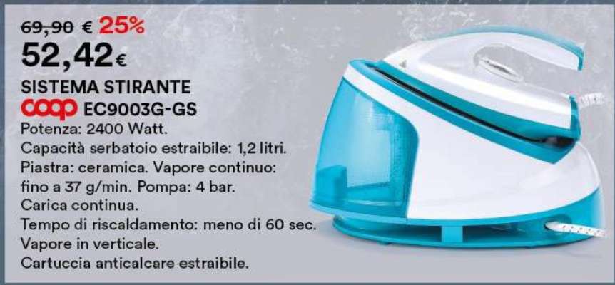 Sistema Stirante COOP EC9003G-GS