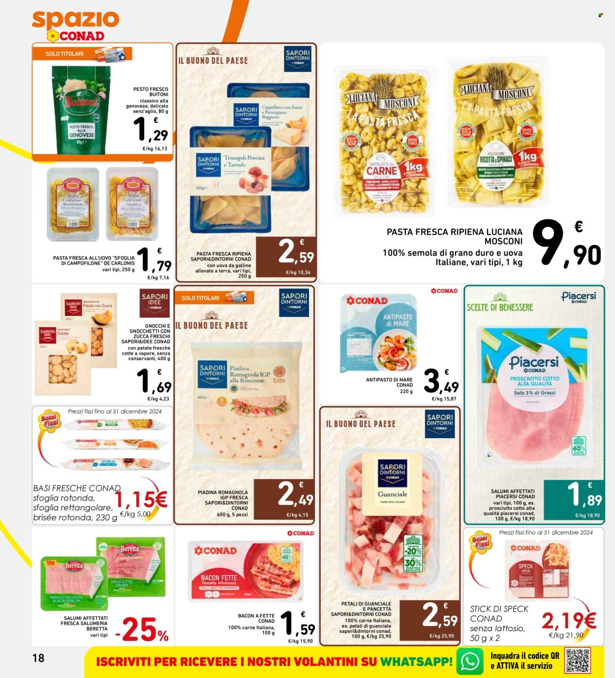 Volantino Spazio Conad - 27/12/2024 - 6/1/2025. Pagina 1