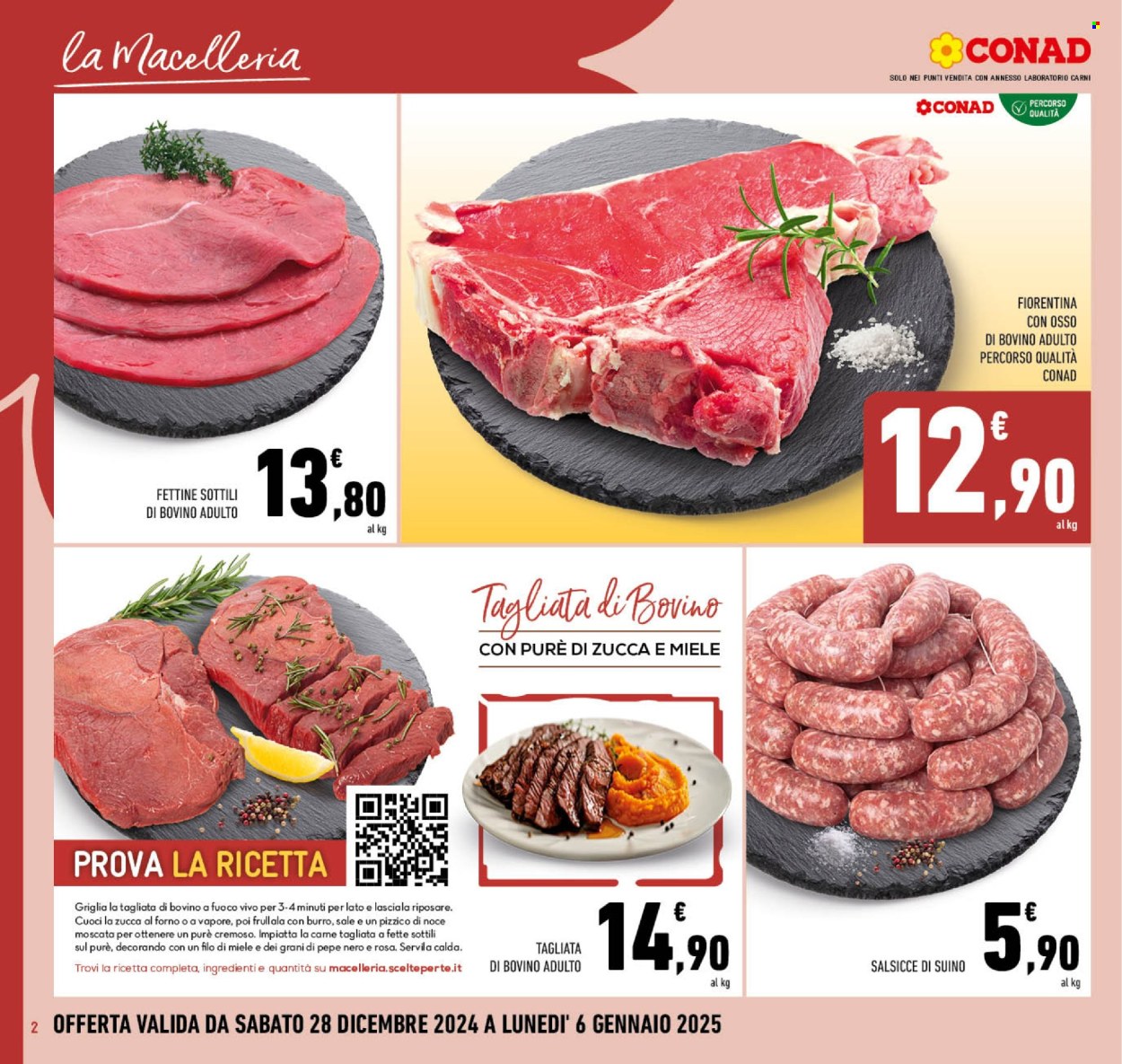 Volantino Conad - 28/12/2024 - 6/1/2025. Pagina 1