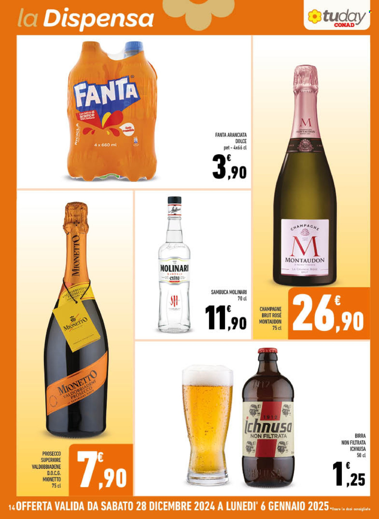 Volantino TuDay Conad - 28/12/2024 - 6/1/2025. Pagina 1