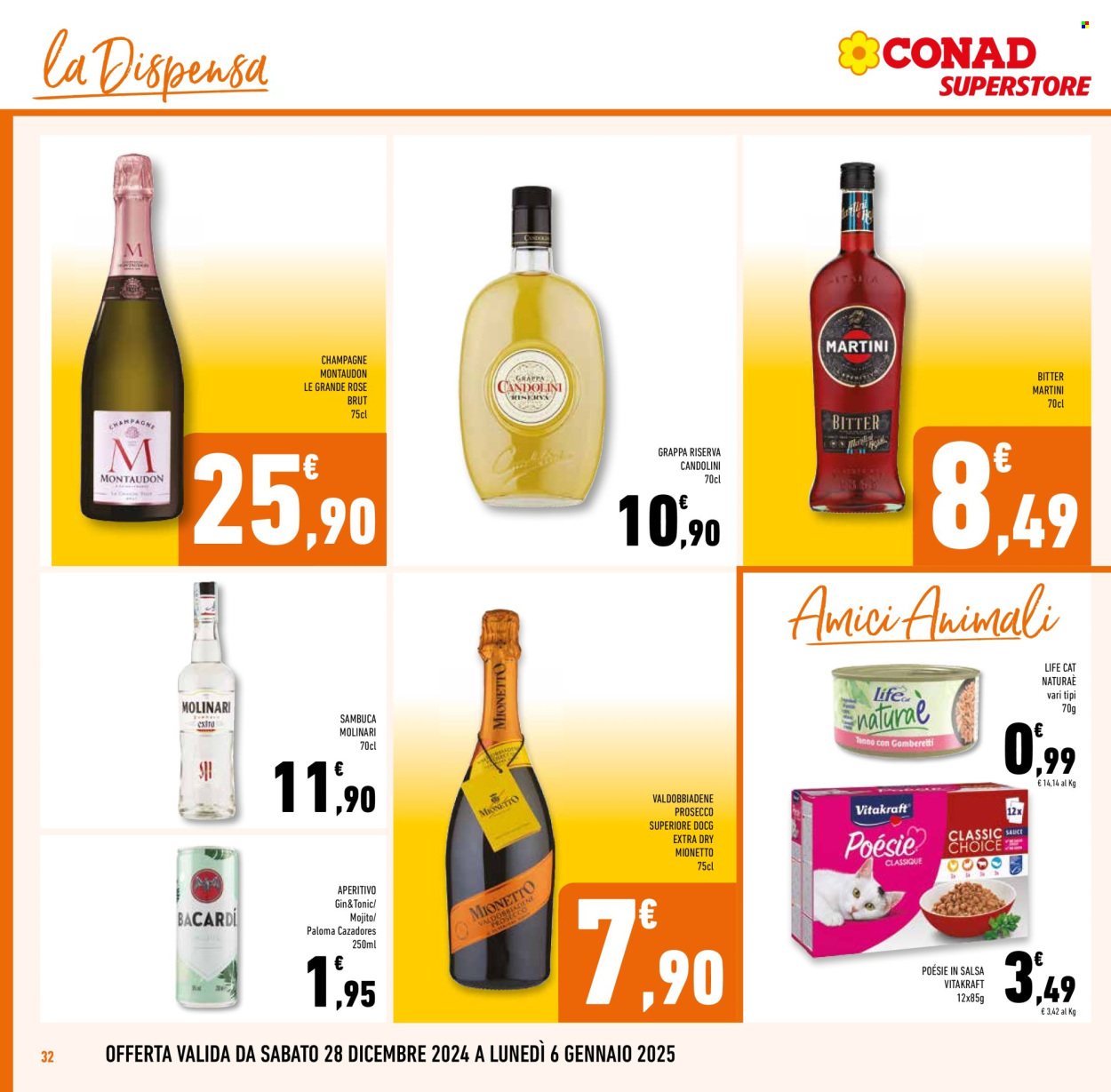 Volantino Conad Superstore - 28/12/2024 - 6/1/2025. Pagina 1