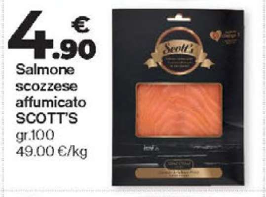 Salmone scozzese affumicato SCOTT'S