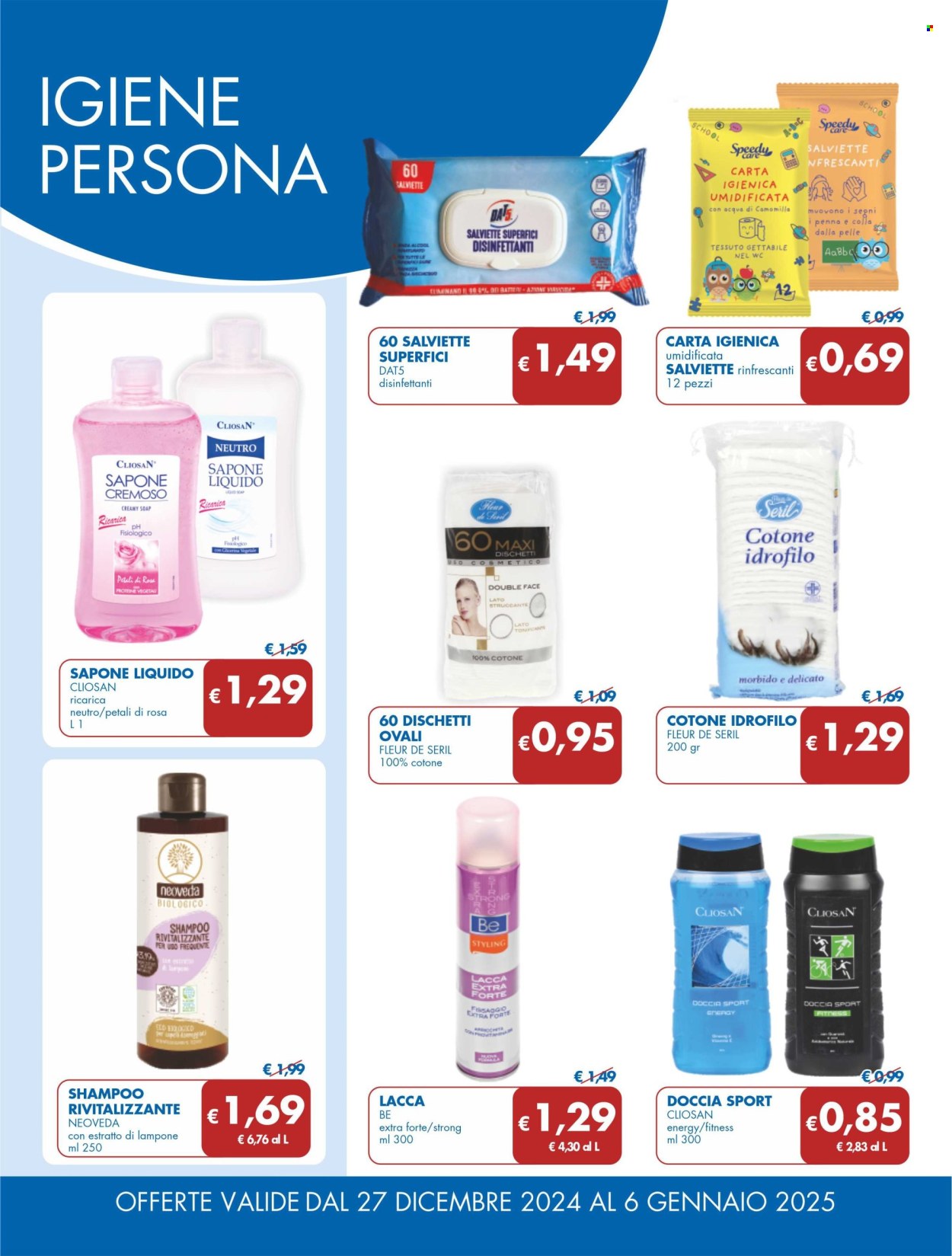 Volantino MD Discount - 27/12/2024 - 6/1/2025. Pagina 1