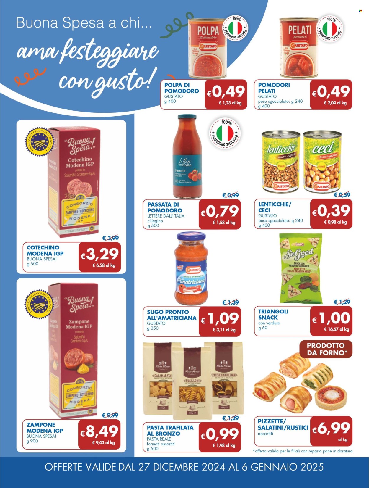 Volantino MD Discount - 27/12/2024 - 6/1/2025. Pagina 1