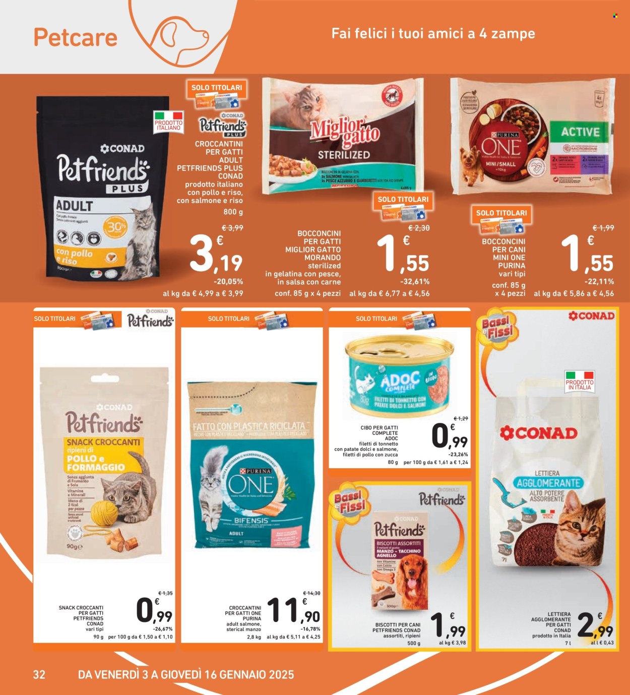 Volantino Spazio Conad - 3/1/2025 - 16/1/2025. Pagina 1