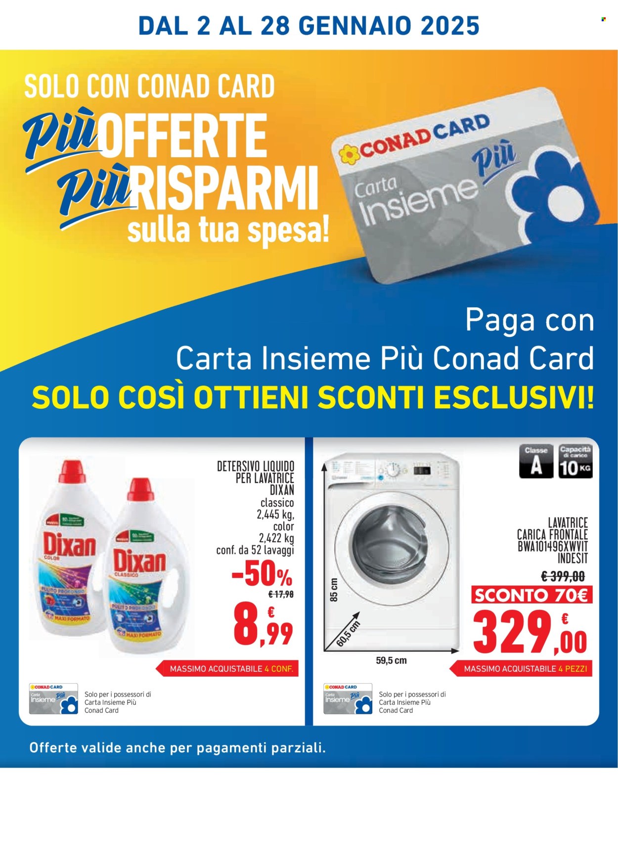 Volantino Conad - 2/1/2025 - 28/1/2025. Pagina 1