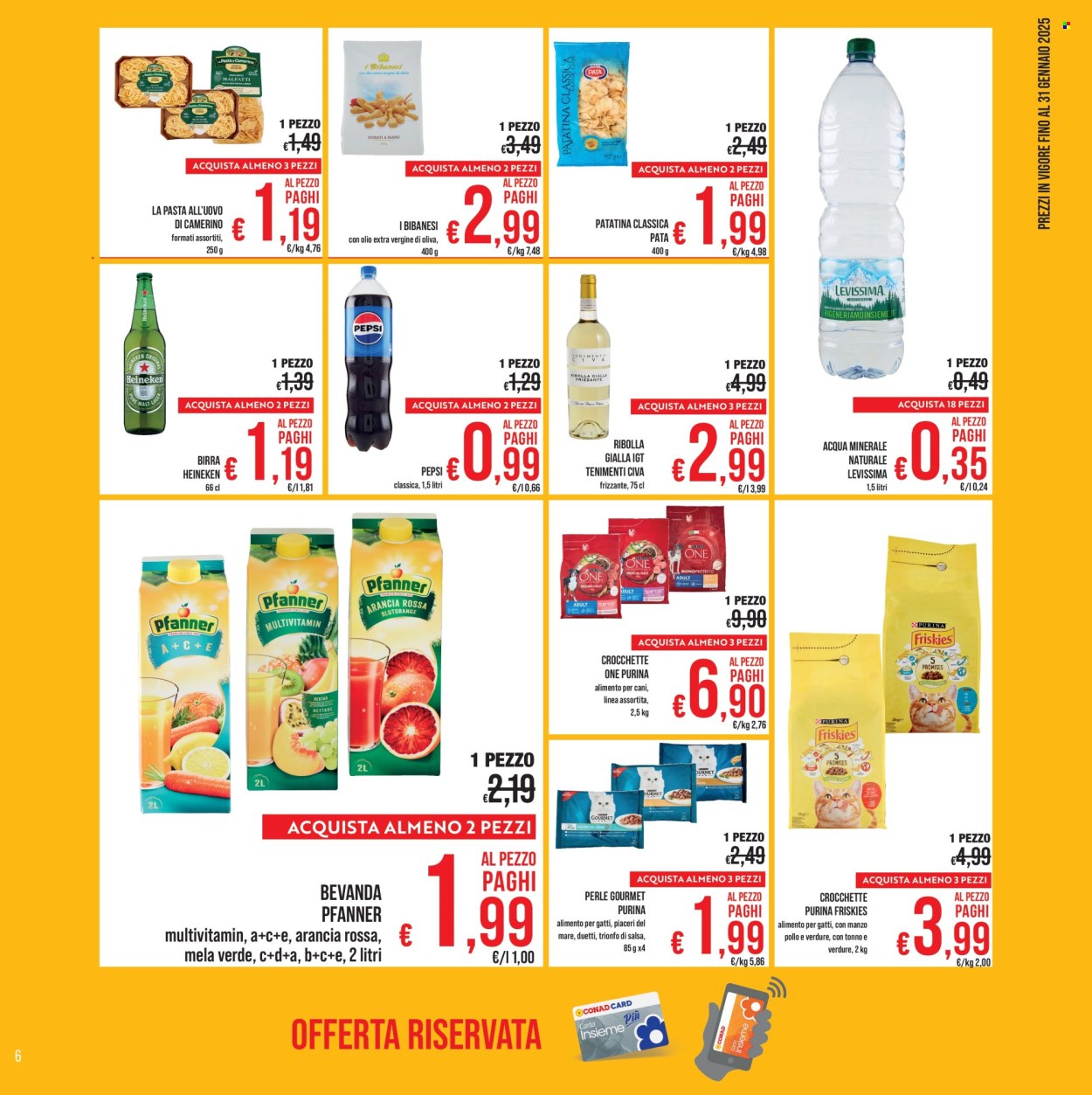 Volantino Spesa Facile Conad - 1/1/2025 - 31/1/2025. Pagina 1