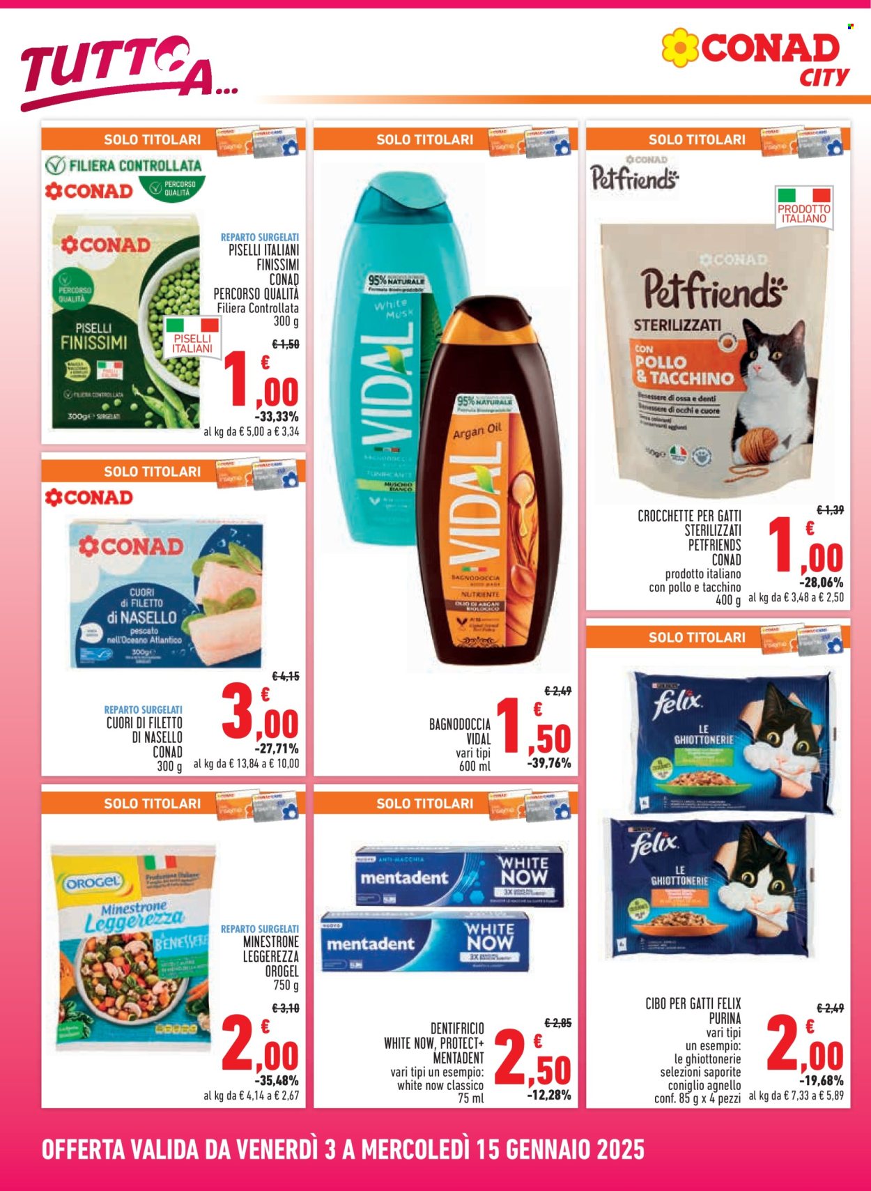 Volantino Conad - 3/1/2025 - 15/1/2025. Pagina 1