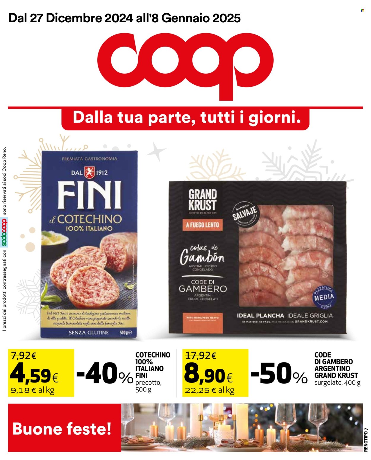 Volantino Coop - 27/12/2024 - 8/1/2025. Pagina 1