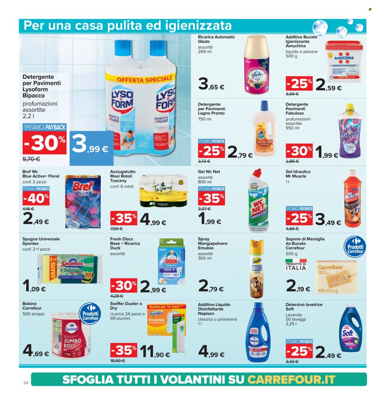 Volantino Carrefour - 3/1/2025 - 15/1/2025. Pagina 1