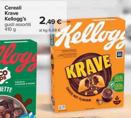 Cereali Krave Kellogg's