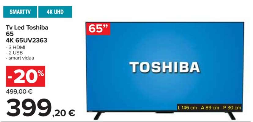 Tv Led Toshiba 65